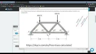 Análisis estructural armaduras online