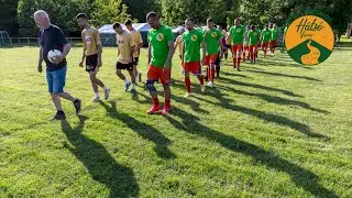 Bakonyi stoplinyomok – A bakonybéli meccs: pályán a Hátsó füves XI