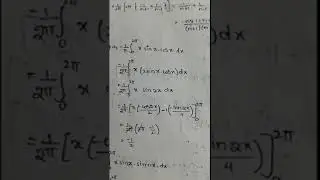 Fourier series problems || linear algebra and calculus || sequence and series || study spot