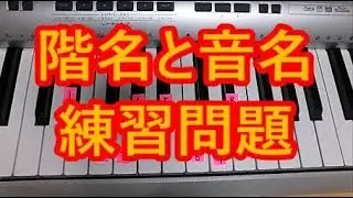 【実習理論】階名と音名の問題をやっつける回②