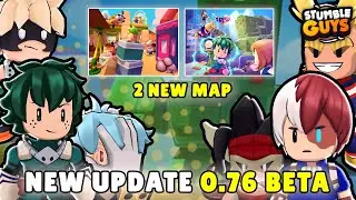 STUMBLE GUYS X MY HERO ACADEMIA!! UPDATE 0.76 BETA | STUMBLE GUYS