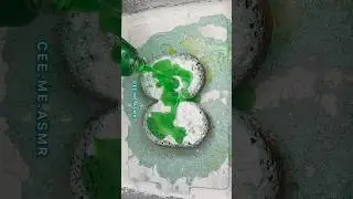 New Upload: Pinalen, Green Ajax Powder, Dish Soap & More! #asmrsponge  #spongesqueezing #satisfying