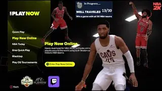NBA 2K26 Play Now Online Live Stream - 1/9/26 (Well Traveled Grind)