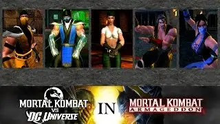 Mortal Kombat: Armageddon (K.A.F) - MK vs DC Universe Characters - Gameplay Part 1