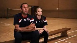 Father and daughter compete together at British transplant games