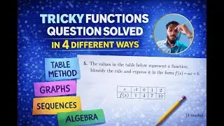 CSEC Math: Tricky Functions Question Solved in 4 Ways