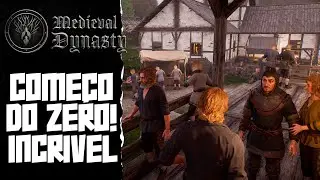 ATUALIZA&Ccedil;&Atilde;O INSANA! 😱 O JOGO MEDIEVAL de VIDA e GEST&Atilde;O mais REALISTA &ndash; COME&Ccedil;ANDO DO ZERO!