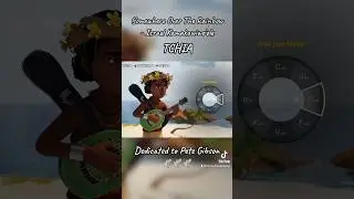 Somewhere Over The Rainbow Tchia Cover - Dedicated Pete Gibson 🕊️ #shorts #youtubeshorts #tchia