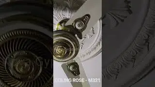 The Ceiling Rose Fitting Quality | Model-M 321 | Home Decor | Nova Gypsum Decoration