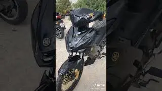 Yamaha Crypton x 135cc black.