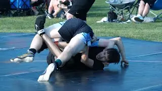 Jason Chapman of Menominee Indian High School [R] v. Ryan Totten of West Bend High School [G] (145)