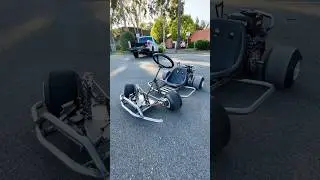 Harbor Freight Predator 212cc mounted onto BattleAero Drift Kart