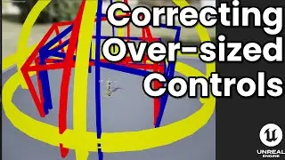 How to Fix Oversized Control Rig Controls in Unreal Engine 5.7 | Step-by-Step Guide