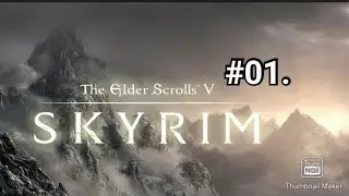 Lets play Skyrim part 01.Ein Drache greift Helgen an.