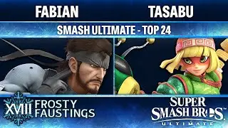 Frosty Faustings XVIII WINNERS TOP 24 - Fabian (Snake) vs Tasabu (Min Min) - Smash Ultimate