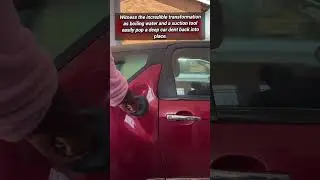 Amazing DIY Method For Removing Large Car Body Dents