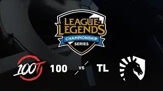 [ITA] LEC 2019 - W2D1 - 100 vs TL