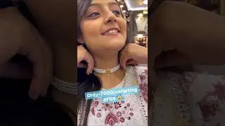 Light Weight Gold Pearl Choker Design From Maa Manasha Jewellers Madhyamgram