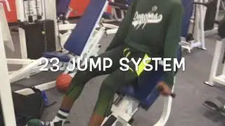 DAVION SPENDING TIME IN THE WEIGHT ROOM & NBA TRAINING W/23JUMPSYSTEM!