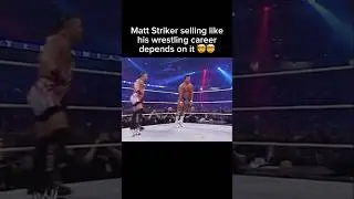 Legendary ECW Commentator Matt Striker selling WWE moves like his entire career depended on it