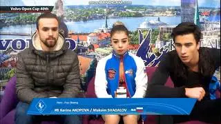 Karina Akopova - Maksim Shagalov Карина Акопова - Максим Шагалов FS Volvo Open Cup 2019