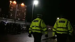 Anti illegal migration protest claghan hotel jan 21.26 street footage