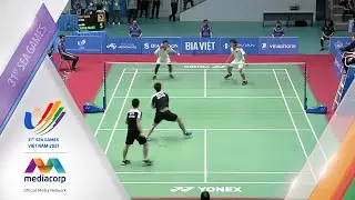 Indonesia triumph in tough 2-0 win vs Vietnam | Badminton | SEA Games 2021