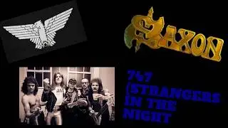 Saxon - 747 (Strangers in the Night) (Guitar Cover)