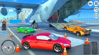 Car Transport Airplane Game 3D - Luxury Car Transport Plane - Android Gameplay
