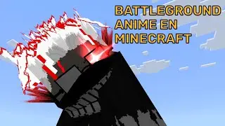 A&ntilde;adieron un Battlegrounds de Anime a Minecraft Bedrock / Pe