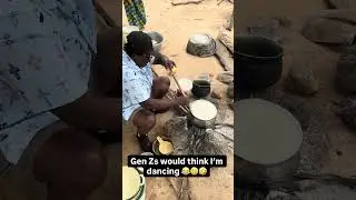 Food cooked at the farm tastes better
