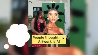 people thought my artwork is Ai