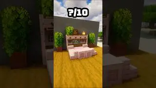 Minecraft Bed Design #krish