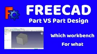 Freecad part vs part design difference