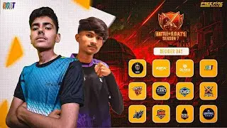 Battle Of Goats Season 7 10K Grand Finals Decider Day❤️&zwj;🔥| Ft.Goat,Rex,Onyx Etc