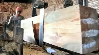 Tekhnik penggergajian kayu balok yang keras bikin bandar untung besar
