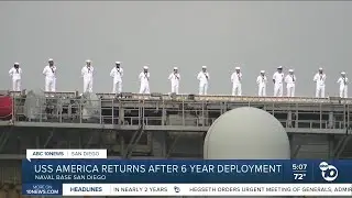 USS America returns after 6-year deployment