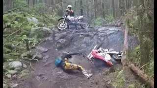 GNARLY Rocks Break the KTM!