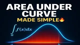 AREA UNDER CURVE | شرح بالعربي في أقل من ساعة 🔥