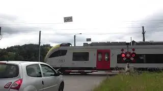 Passage a Niveau Grand-Halleux (Vielsalm)/ Spoorwegovergang/ Railroad-/ Level Crossing/ Bahn&uuml;bergang