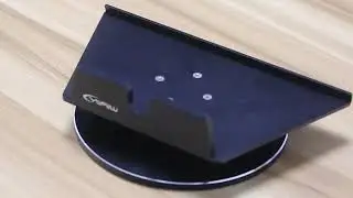 Amazoncom yofew funcin atril para Amazon Echo Show accesorios aluminio Soporte de rotacin de 360grad