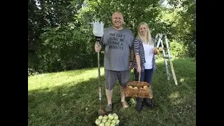Zone 4 Garden Tour (Picking Apples)
