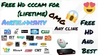 free cccam for lifetime | airtel hd 108e free cline lifetime | dishtv cccam line free Life time |TN