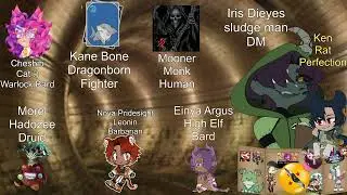 Impromptu DnD one-shot with bottom text and my rats