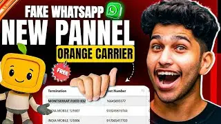 🔥 Orange Carrier Panel Account Active | Unlimited Fake WhatsApp 2025 