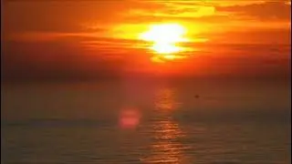 6 Minute Sunset View For Deep Relaxing & Calming, Mindful Meditation Music | KressUp Relaxing Music