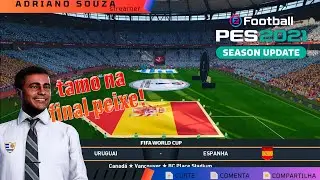 COPA DO MUNDO FINAL - URU x SPA Master League Com o T&eacute;cnico Peixe!
