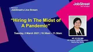 JobStreet Virtual Career Fair | Live Streams (Marina Bay Sands)