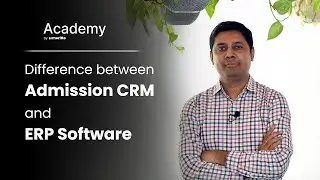 How is Admission CRM different from ERP Software? | Academy by Meritto (formerly NoPaperForms)