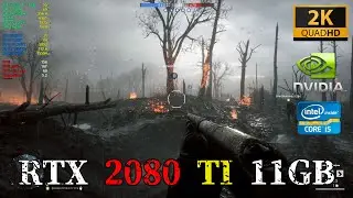 Battlefield 1 RTX 2080 TI 11GB + i5-13600KF WQHD Epic Settings